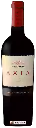 Domaine Alpha Estate (Κτήμα Αλφα) - Axia Xinomavro - Syrah