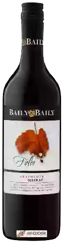 Domaine Baily & Baily - Folio Shiraz