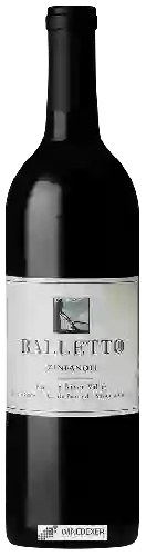 Domaine Balletto Vineyards - Zinfandel