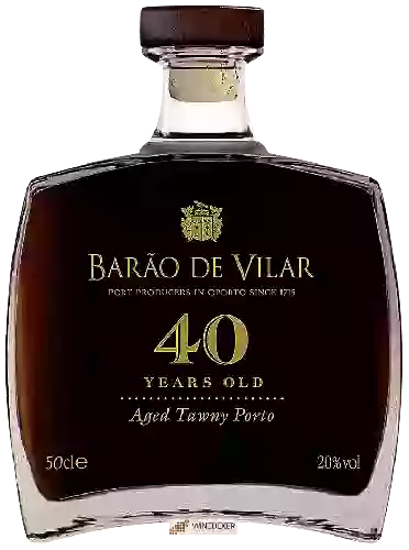 Domaine Barão de Vilar - 40 Years Old Aged Tawny Porto