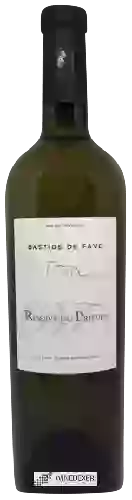 Domaine Bastide de Fave - Réserve du Prieuré Blanc