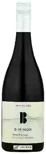 Domaine Ben Haines - B Minor Shiraz - Marsanne