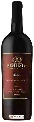 Domaine Benhaim - Reserve Cabernet Sauvignon