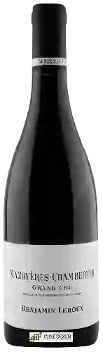 Domaine Benjamin Leroux - Mazoyères-Chambertin Grand Cru