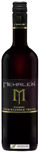 Domaine Bernhard Mehrlein - Spätburgunder Trocken