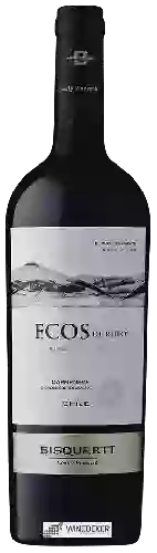 Domaine Bisquertt Family Vineyards - Ecos de Rulo Carmen&egravere