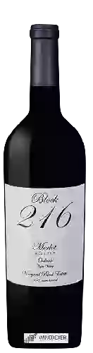 Domaine Vineyard Block Estate - Block 216 Reserve Merlot