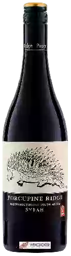 Domaine Boekenhoutskloof - Porcupine Ridge Syrah