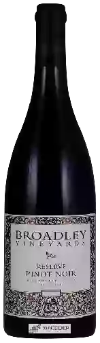 Domaine Broadley - Reserve Pinot Noir