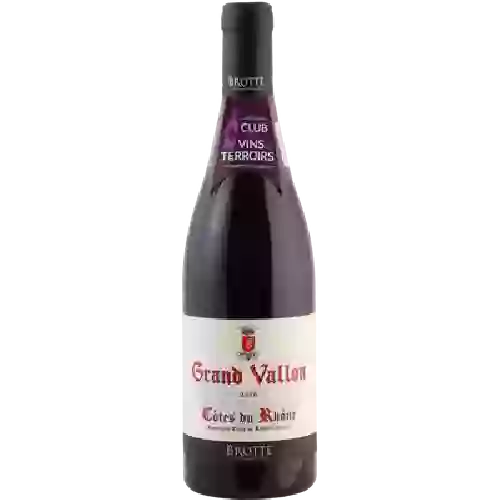 Domaine Brotte - Côtes du Rhône Grand Vallon