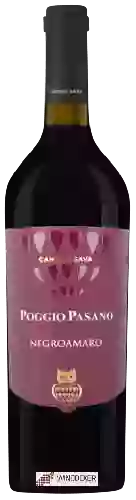 Domaine Cantina Sava - Poggio Pasano Negroamaro