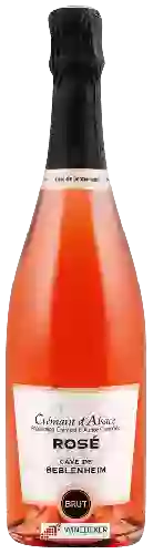 Cave de Beblenheim - Crémant d'Alsace Brut Rosé