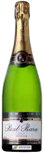 Domaine Paul Bara - Réserve Brut Champagne Grand Cru 'Bouzy'