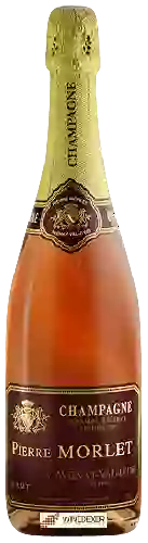 Domaine Pierre Morlet - Grande Réserve Rosé Brut Champagne Premier Cru