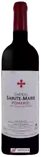 Chateau Jacques Pelotier - Château Sainte-Marie Pomerol