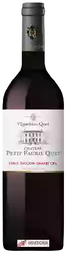 Château Petit-Faurie-Quet - Saint-Émilion Grand Cru