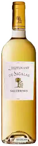 Château Sigalas Rabaud - Lieutenant de Sigalas Sauternes