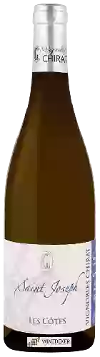 Domaine Chirat - Les Côtes Saint-Joseph Blanc