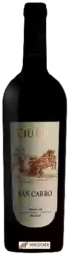 Domaine Ciù Ciù - Marche San Carro Rosso