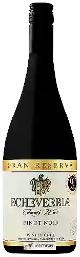 Domaine Echeverría - Gran Reserva Pinot Noir