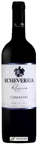 Domaine Echeverría - Reserva Carmenère