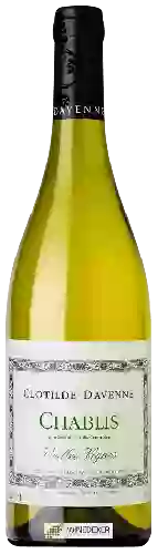 Domaine Les Temps Perdus - Clotilde Davenne - Vieilles Vignes Chablis