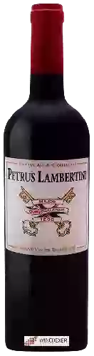 Domaine Coureau & Coureau - Petrus Lambertini