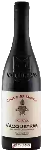 Domaine Crous St Martin - Les Volutes Vacqueyras