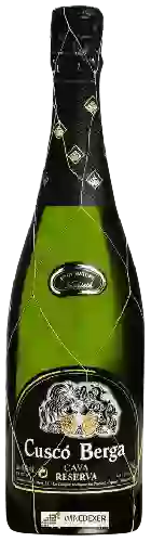 Domaine Cuscó Berga - Cava Reserva Brut Nature Tradicio