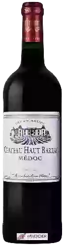 Domaine Cyril Gillet - Château Haut Barrail Médoc