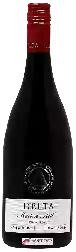 Domaine Delta - Hatter's Hill Pinot Noir