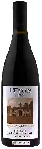 Domaine L'Ecole No 41 - Estate Syrah (Seven Hills Vineyard)