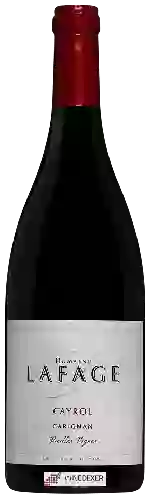 Domaine Lafage - Vieilles Vignes Cayrol Carignan