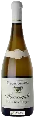 Domaine Patrick Javillier - Cuvée Tete de Murger Meursault