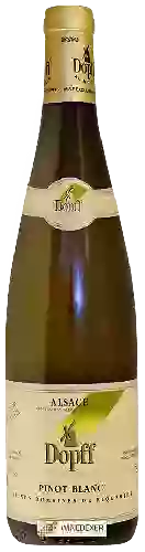 Domaine Dopff au Moulin - Pinot Blanc de Riquewihr Tiré Sur Lies