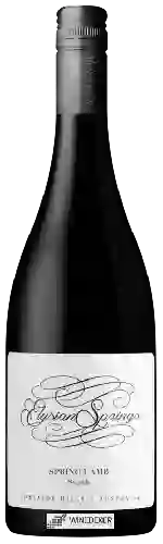 Domaine Elysian Springs - Spring Lamb Syrah