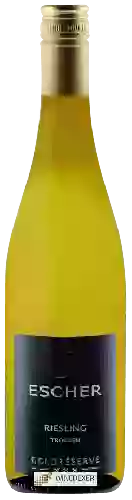 Domaine Escher - Goldréserve Riesling Trocken