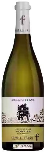 Domaine Famille Fabre - Domaine de Luc Viognier