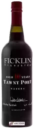 Domaine Ficklin - Aged 10 Years Tawny Port