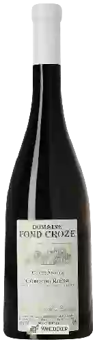 Domaine Fond Croze - Cuvée Analys Côtes du Rhône