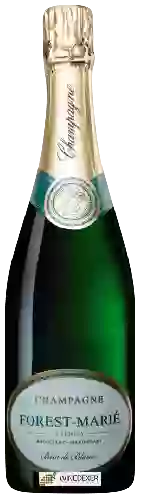 Domaine Forest-Marié - Brut de Blancs Champagne