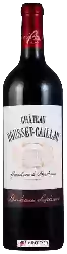 Château Rousset Caillau - Bordeaux Supérieur