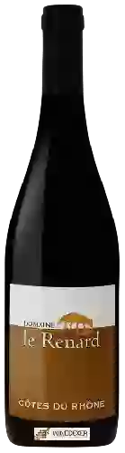 Domaine le Renard - Côtes du Rhône Rouge