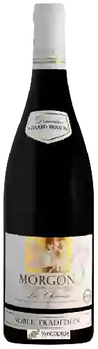 Domaine Gérard Brisson - Noble Tradition Morgon 'Les Charmes'