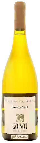 Domaine Goisot - Corps de Garde Bourgogne Côtes d'Auxerre Blanc