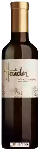 Domaine Haider - Welschriesling Beerenauslese