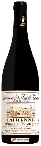 Domaine Hautes Cances - Cuvée Tradition Cairanne - Côtes du Rhône Villages Rouge