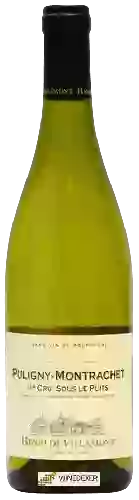 Domaine Henri de Villamont - Puligny-Montrachet 1er Cru 'Sous le Puits'