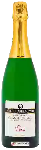 Domaine Henri Obermeyer - Crémant d'Alsace Brut