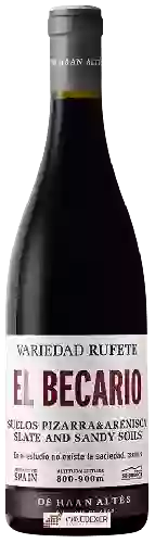 Domaine Herencia Altés - De Haan Altés El Becario Rufete